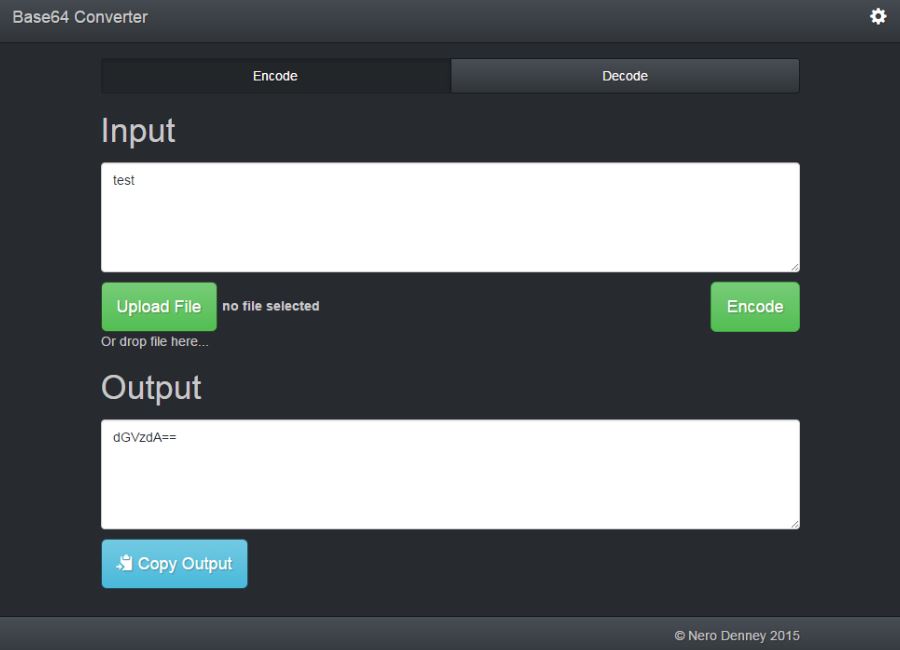 Base64 converter chrome app nerodenney